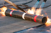 Glasshouses flat roof sealing