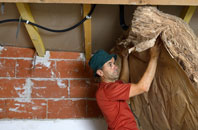 Glasshouses tapered roof insulation